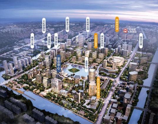 上海旭輝莘莊中心：融合現(xiàn)代與生態(tài)，打造高品質商務空間